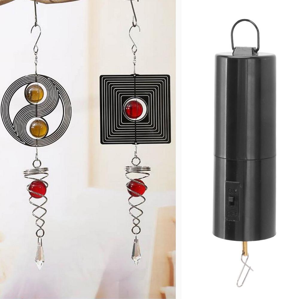 Battery Operated Hanging Display Motor Black Rotating Motor Wind Spinner Motor  Mirror Disco Ball