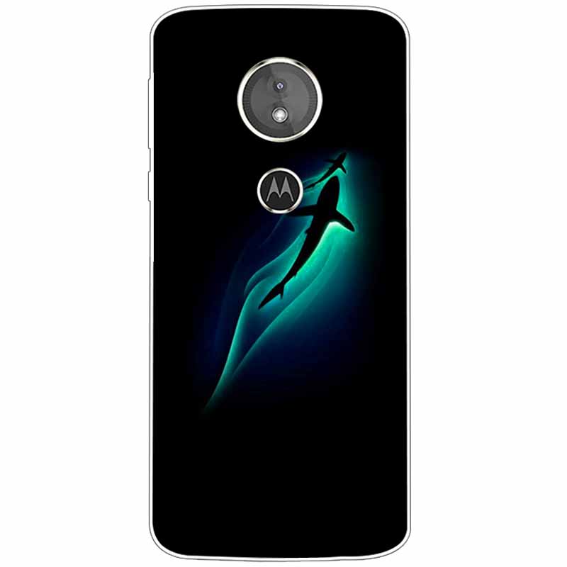 Для Moto G6 Play G6Plus G 6 Чехол ТПУ Мягкая Краска Животное Силиконовые Прозрачные Чехлы для Motorola Moto G6 Plus G 6 Capa G6Play Funda