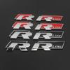 AABIP1 3D Metal Car Body Sticker RLine R Emblem Sticker For Volkswagen Passat b6 Golf Amarok T5 Phaeton Polo Car Body Decoration Paster
