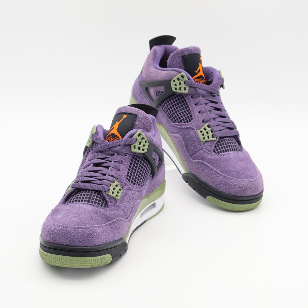 AQ9129-500 Nike Jordan 4 Retro Canyon Purple Anthracite Alligator (Женский)