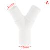 1Pcs PVC Plastic Y Type Tee Y Tee Fork Water Pipe Tee Drip Box Tee Joint 16mm / 20mm