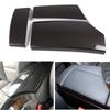 Car-styling Carbon Fiber Texture Center Control Armrest Box Cover Trim For BMW 5 Series E60 2004 2005 2006 2007 2008 2009