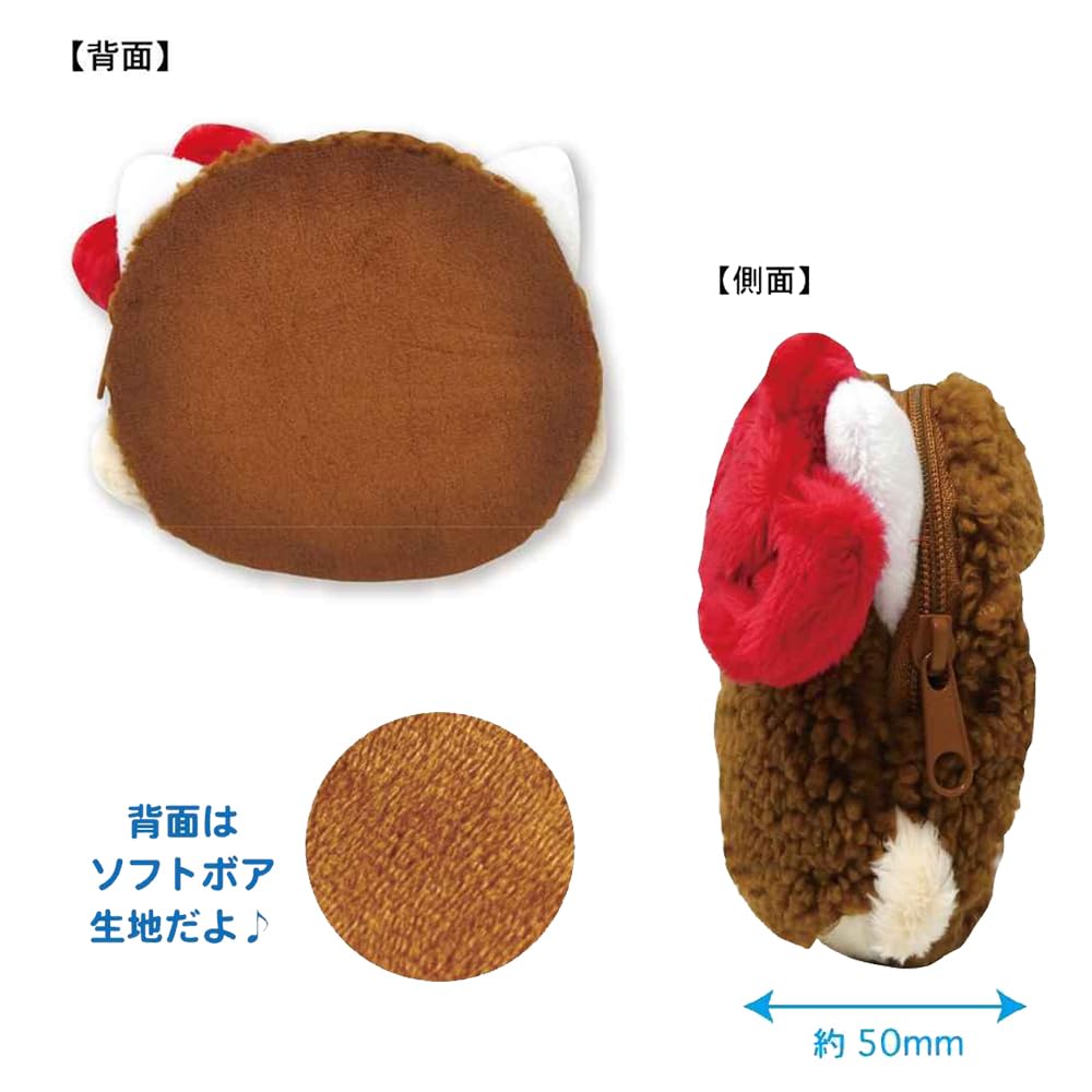 K-Company Monchhichi x Hello Kitty Лицевая сумочка MKT-FPT В12,3 x Ш13 x Г5 см