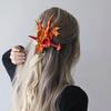 Women Hairpin Handcrafted Dragon Hair Clips Smooth Safe Plastic Material Hair Pin Decorative Hair Accessory