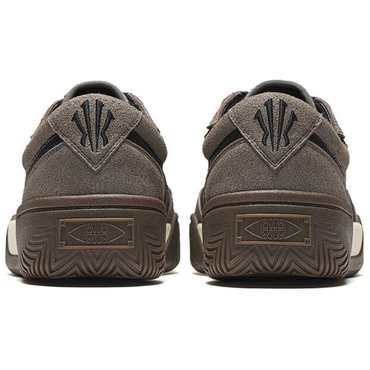 Anta Кроссовки Hélà Tribe Kyrie Step, удобные, универсальные, нескользящие, прочные, с низким верхом, для скейтбординга, мужские кроссовки, черные, серые 112531805SF-6