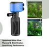Насос для фильтрации воды для аквариума, оксигенация, мощный прудовый насос, тихий, высокоэффективный, внутренняя система фильтрации аквариума
