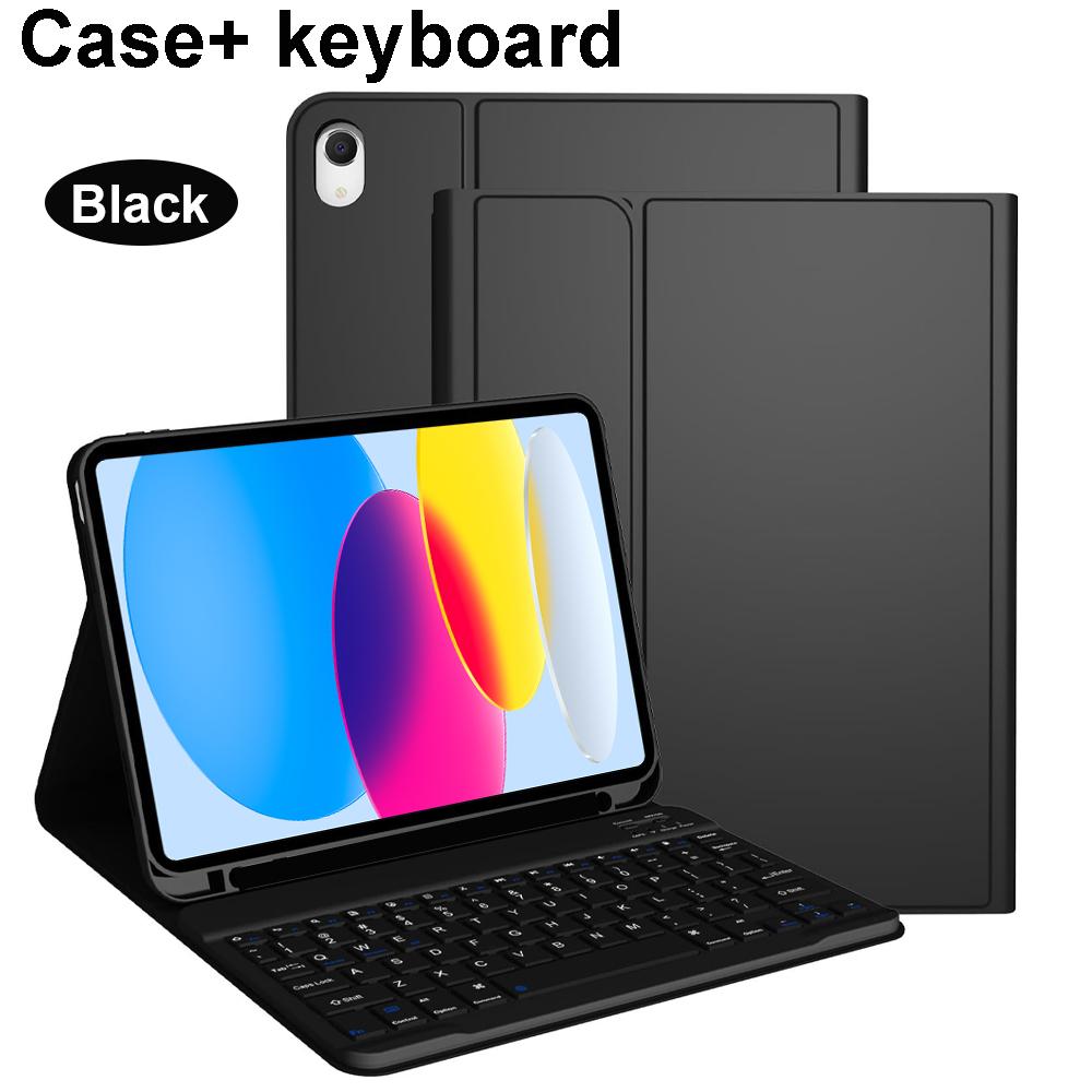 Case for iPad A16 11 Inch A3355 A3356 A3354,Bluetooth Keyboard cover for iPad 10th 10.9 Inch A2696 A2757 A2777 A3162