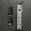 Shower Panel Tower System 6 Modes Hydroelectricity LED Stainless Steel