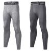 Мужские брюки для бега с базовым слоем, колготки для спортзала, йоги, фитнеса, баскетбола, спортивные леггинсы для тренировок на открытом воздухе, серые брюки, теплые брюки