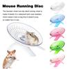 Бесшумное беговое колесо для хомяка, маленькое колесо для упражнений в виде летающей тарелки для домашних животных, нескользящее беговое колесо для ежа, клетки для попугая, аксессуары F1Q4