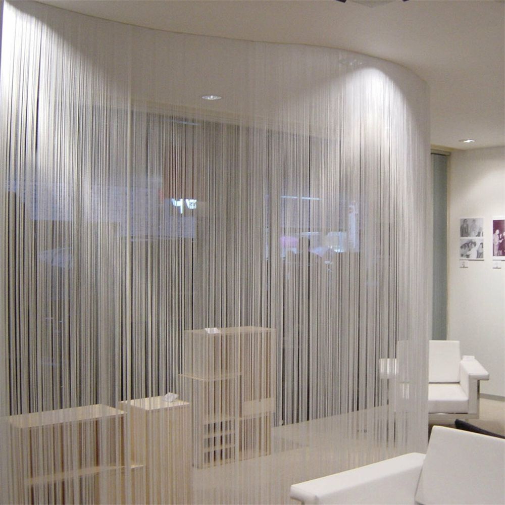 Net Window Curtains Hanging Beaded Curtains Glitter String Curtain Door Fly Screen Screen Panel