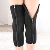 1 Pair Knee Warmer Thicken Fleece Lined Knee Brace Elastic Warm Knee Support Pads Winter Knee Thermal Sleeves for Arthritic Knees Skiing Cycling