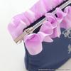 Anna Sui X My Melody Kuromi Косметичка Ограниченное Сотрудничество Арт Подкладка Сборки Воланы [Anna Sui] (военно-морской флот) 001394-0001-03