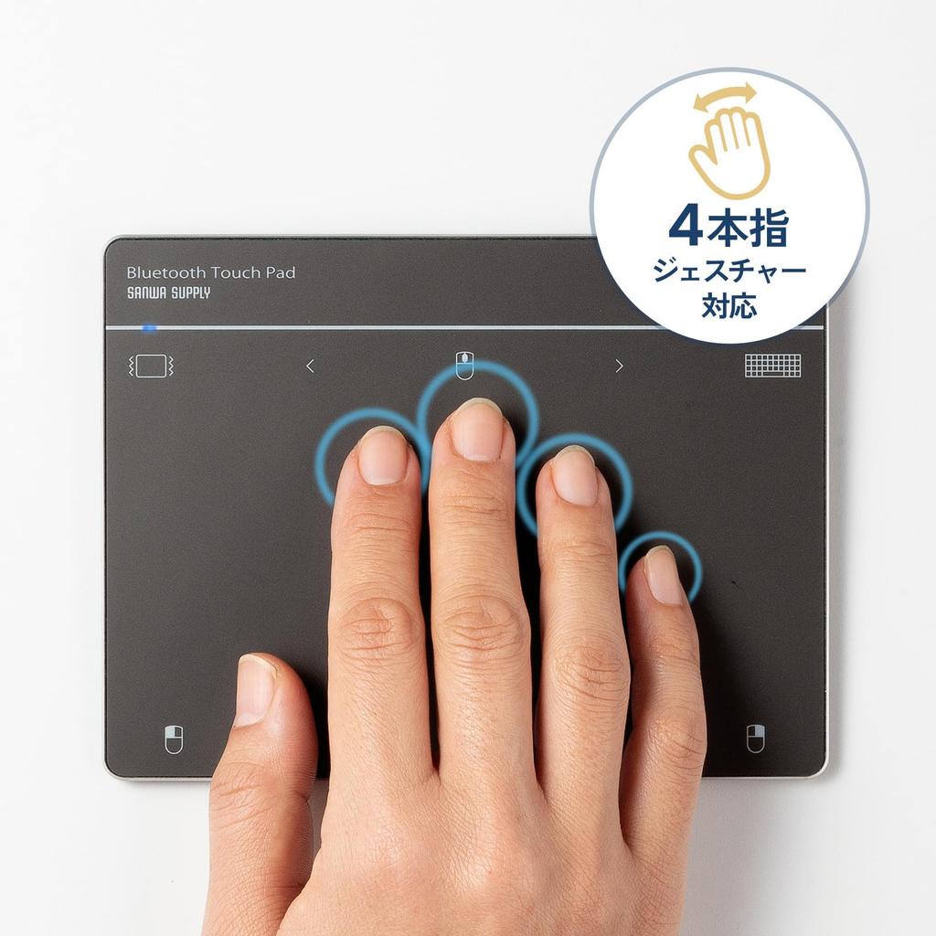 Sanwa Supply Bluetooth Touchpad MA-PB521LGM