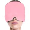 Migraine Relief Cap Puffy Eyes Tension Stress Relief Gel Ice Head Wrap Reusable Soothing Headache Hot Cold Therapy Face Eye Guard