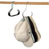 12 Pack Hat Organizer Hanger,Large Capacity Hat Hangers for Closet Space Saving,Metal with PVC Coated Hat Storage Hooks for Baseball