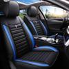 Универсальный набор чехлов на сиденья автомобиля из 5 предметов, искусственная кожа для круглогодичного комфорта и долговечности, облегающий дизайн подходит для 95% транспортных средств
