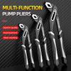 Wrench Water Pump Plier Quick-release Groove Joint Pliers Universal Plumbing Pliers  Hand Tools