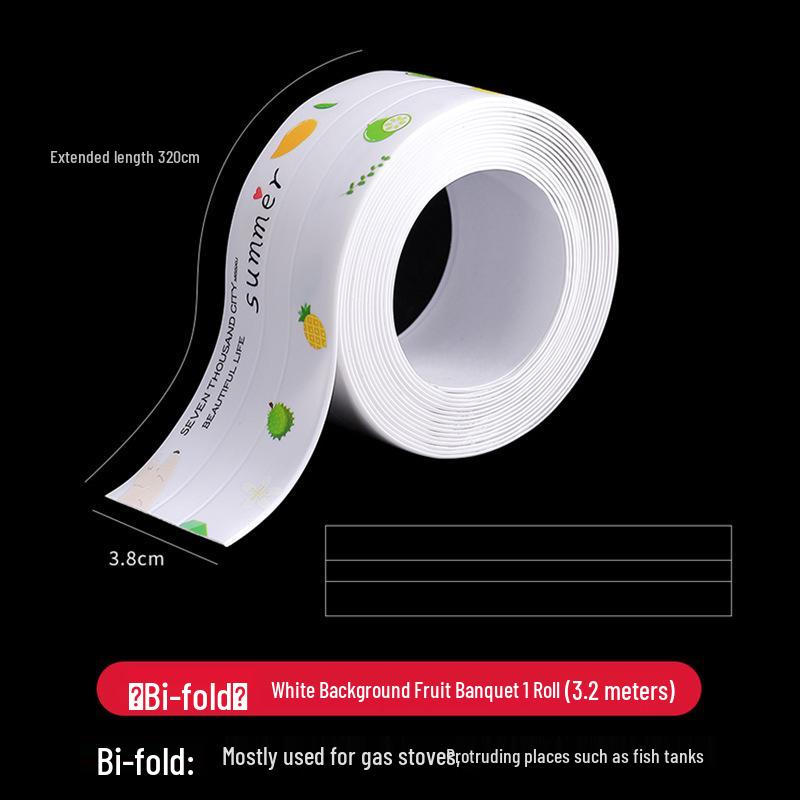 Водонепроницаемая наклейка для швов плитки против плесени для кухни и ванной комнаты