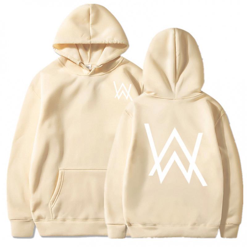 Худи на молнии Alan Walker DJ - Унисекс, выцветшая толстовка в стиле EDM