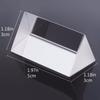 Triangular Prism Physics Stem Science Toys Glass Reflecting Triangular Color Prism Rainbow Prisma