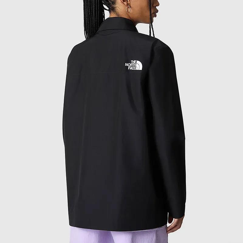 The North Face Amos logo-appliqué shirt jacket (Unisex) Jackets NF0A879D JK3