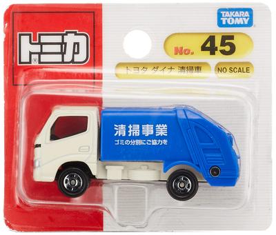 TAKARA TOMY Мини-машинка Tomica Toyota Dyna Cleaning Car Toy Ages No.045 (Волдырь) 3+