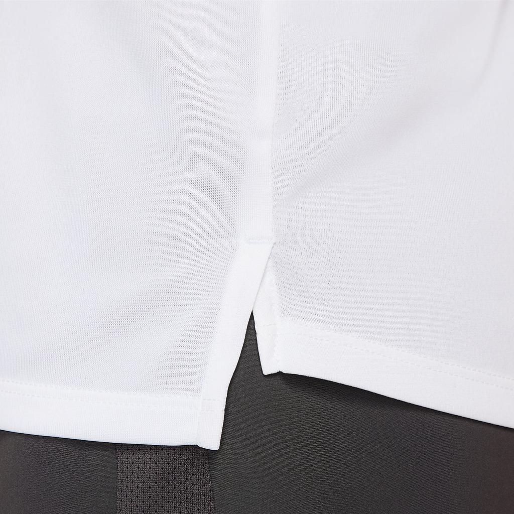 Nike Мужская футболка с коротким рукавом Dri-FIT ADV, дышащая, спортивная, с круглым вырезом, топы, белая HV5204100