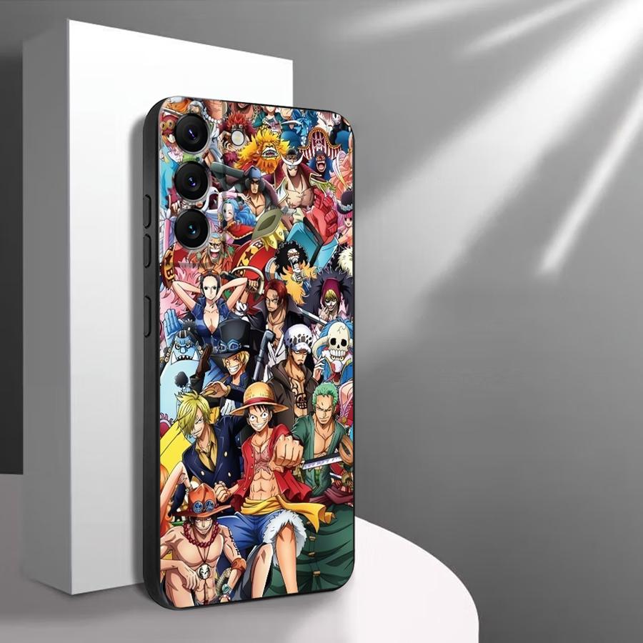 Мягкий чехол для телефона в стиле аниме One Piece для Samsung Galaxy A35 A32 A54 A35 A56 A33 A25 A72 A24 A25 A23 A53 A22 A73 A52 A55 A34