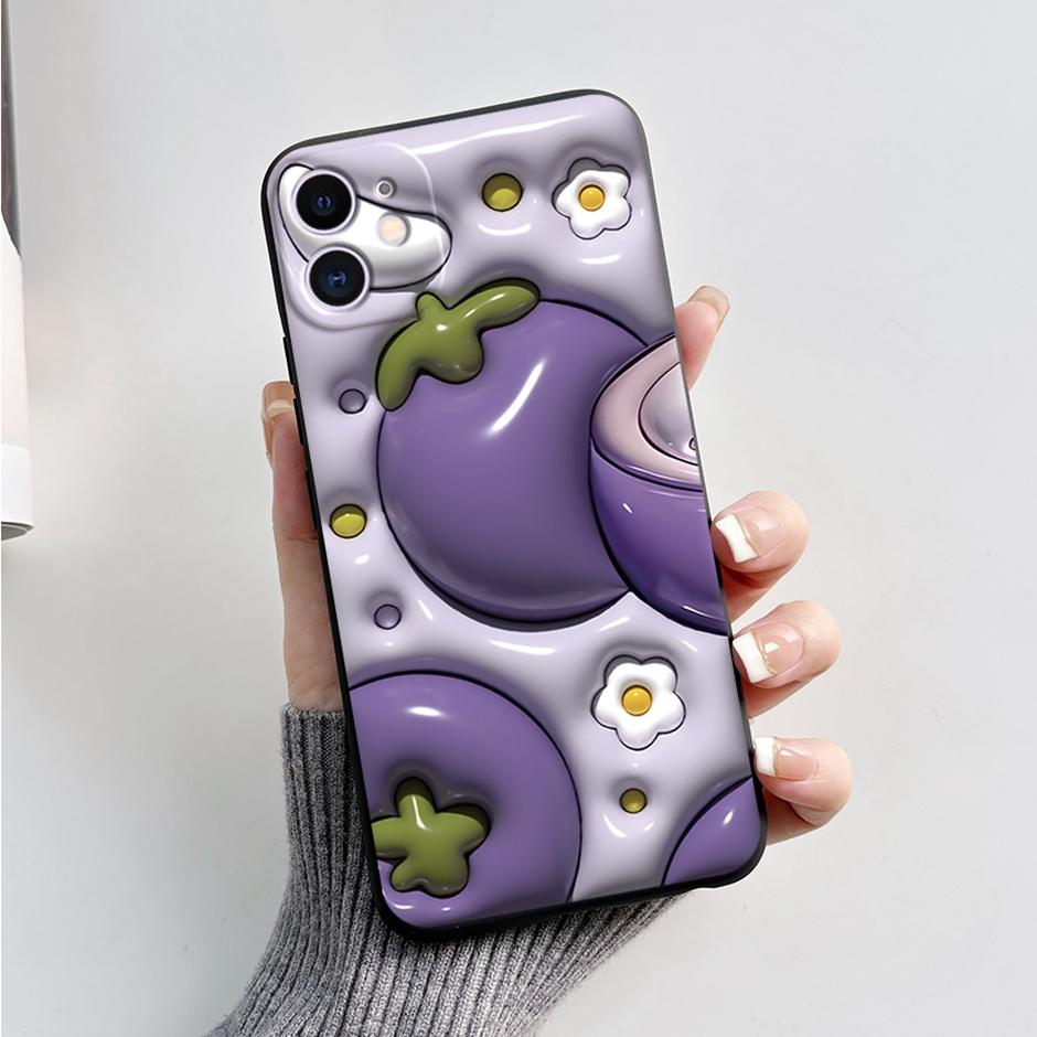 Cartoon Case For iPhone 12 Mini Mobilie Phone Soft Silicone Protective Covers For iPhone 12Mini Shockproof Fashion item Housings
