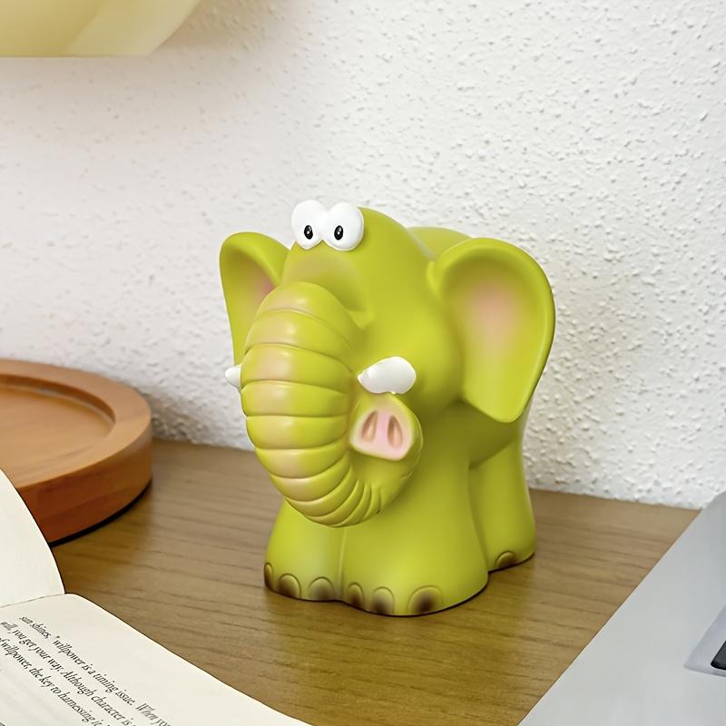 1pc Cute Cartoon Elephant Animal Glasses Holder Stand, Office Desktop Decoration