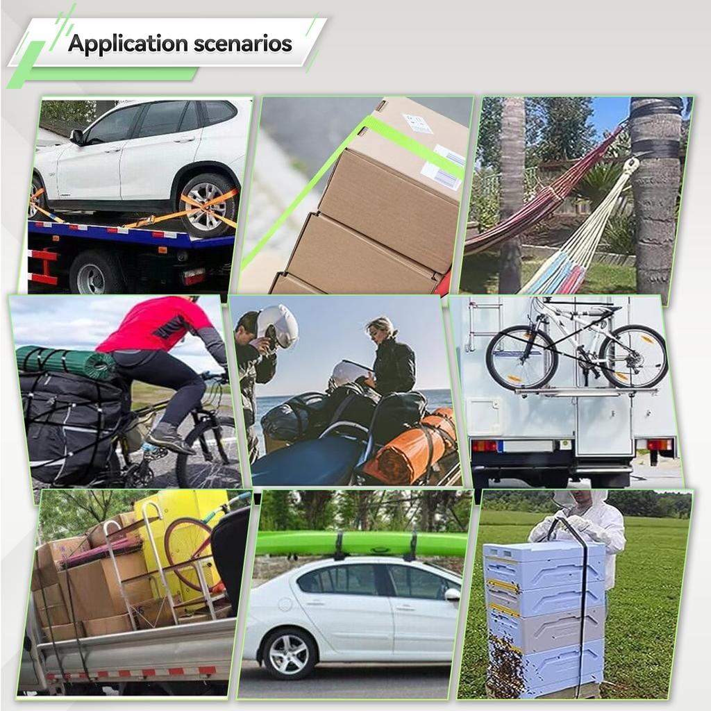 6 шт. 2,5 м крепежные ремни кулачковая пряжка нейлон быстросъемный грузовой стяжной ремень багажник на крышу автомобиля багаж байдарка каноэ гамак