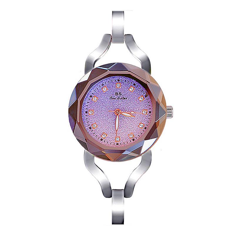 BEE SISTER BS Ladies Starry Sky Wrist Watches Dress Gold Watch Women Crystal Diamond Watches Stainless Steel Silver Clock Women Femme Quartz Watches