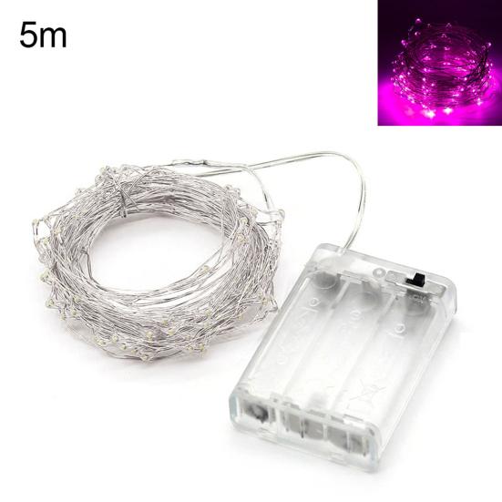 2/5/10 м Звездная струна Яркий гибкий световой провод Медная звездная струна Сказочный свет для свадьбы