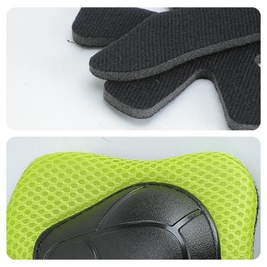 7 шт./компл. детский комплект защитного снаряжения для велоспорта, роликовых коньков, скейтборда, катания на велосипеде, самокате, регулируемый шлем, наколенник, налокотник, защита запястья