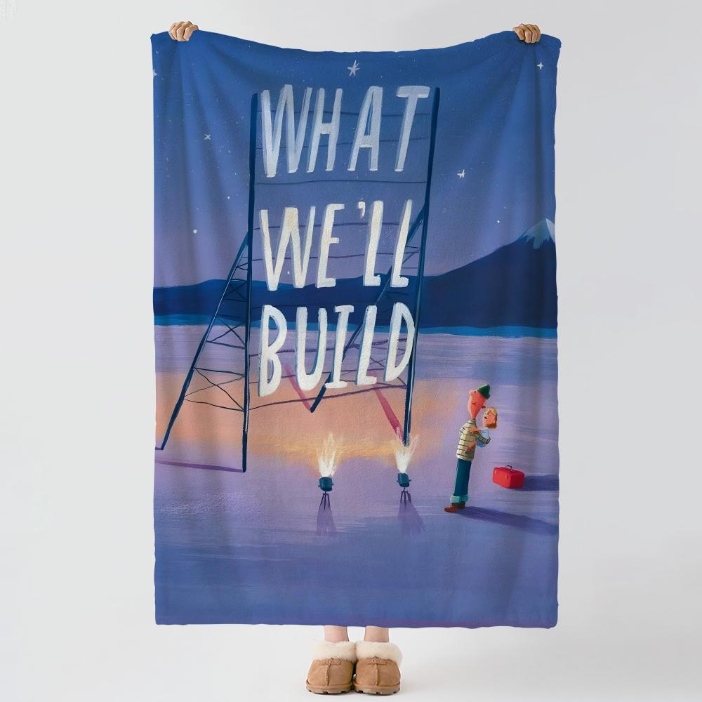 Artist OOliver JJeffers Throw Soft Warm Flannel Blanket Multiuse Throw for Bed Sofa Office Air Conditioning Nap Blanket