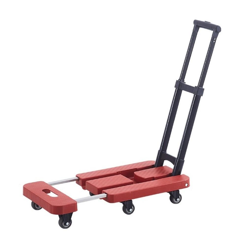Strong Load-Bearing Foldable Hand Truck Labor-Saving Flatbed Cart Movable Luggage