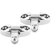 1 Pair 180 Degree Adjustable Bimini Top Hinge Stainless Steel 316 Boat Bimini Top Mount Side Mount