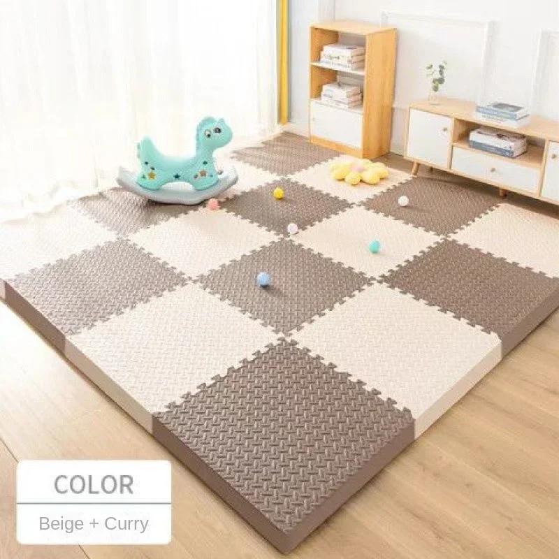16 шт. 30*30 см Коврик-пазл для детей Толстый игровой коврик для малышей Ковровые покрытия для детей Коврик из ЭВА Коврик для игр в детской комнате для малыша
