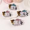 Adorable Bee Ghost Shark Claw Clip - Fun & Cute Hair Accessory for Women (Halloween Edition)