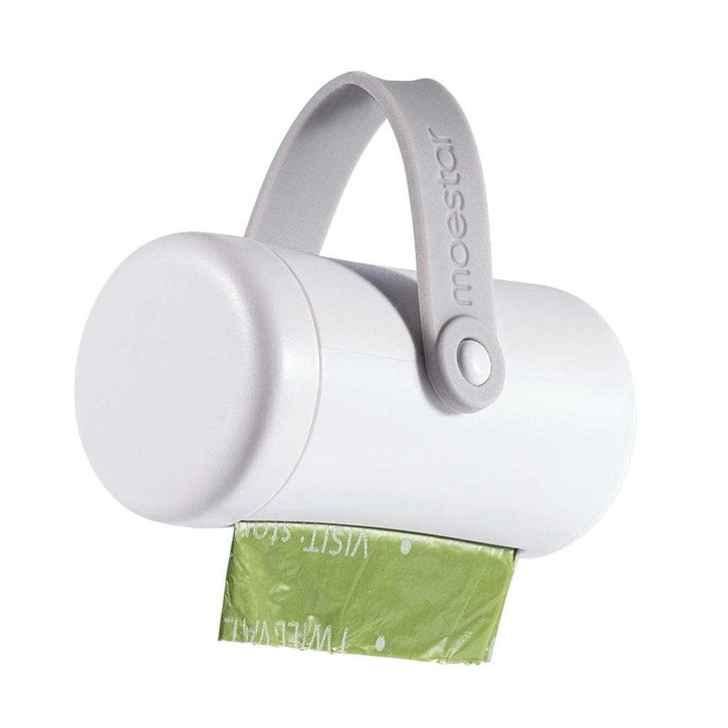 Сборщик фекалий для домашних животных Xiaomi Moestar с 10 мешками/рулонами, одноразовые мешки для мусора для собак с зажимом для поводка и коробкой