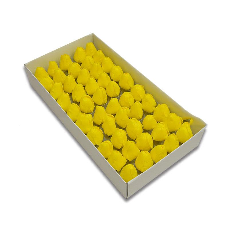 50 шт. подарок на день святого валентина мыло тюльпан искусственные цветы голова поддельные свадебный банкет украшение дома