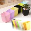 Flowerpots Colorful Small Vegetable Decoration 15pcs Plastic Brand New