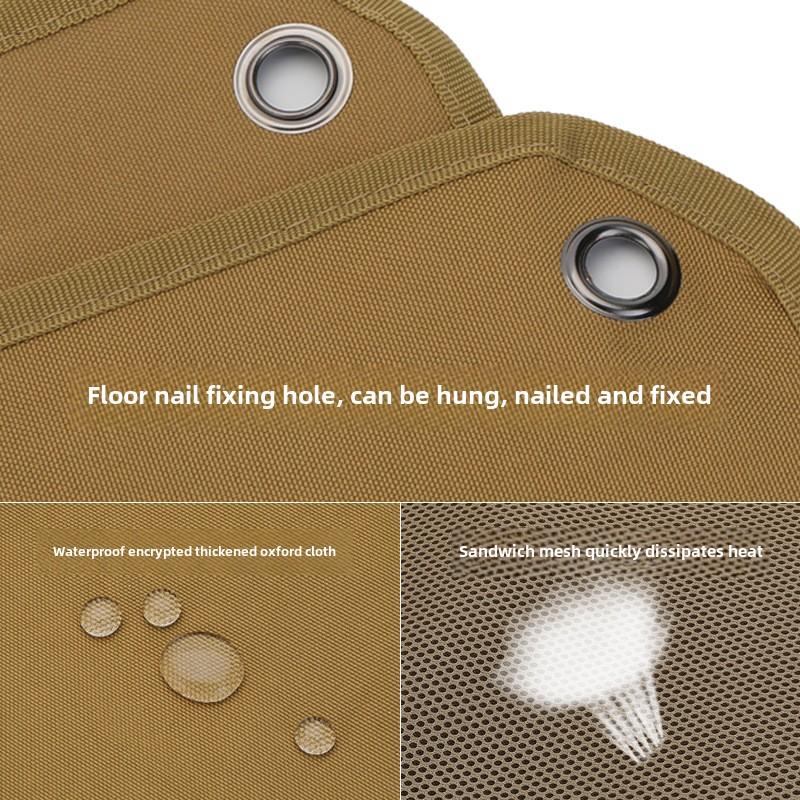 Portable Outdoor Mat Field Training Camping Picnic Mat Moisture Proof Afternoon Sleeping Pad Waterproof Ground Sheet Hiking Beach Blanket Gear