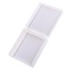 Plastic Microscope Glass Slide Box 25Pcs Biological Slices Storage Case Holder