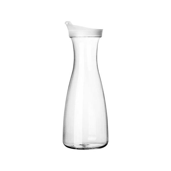 1100/1600ML Plastic Cold Kettle with Flip-Top Lid Food-Grade Beverage Dispenser Coffee Tea Juice Drink Jug for Home