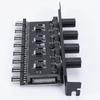 PC Chassis Fan Hub SATA/4 Pin Adapter 8 Channel CPU Cooling Fan HUB 4 Knob PC Case Cooling Fan Hub for CPU Chassis