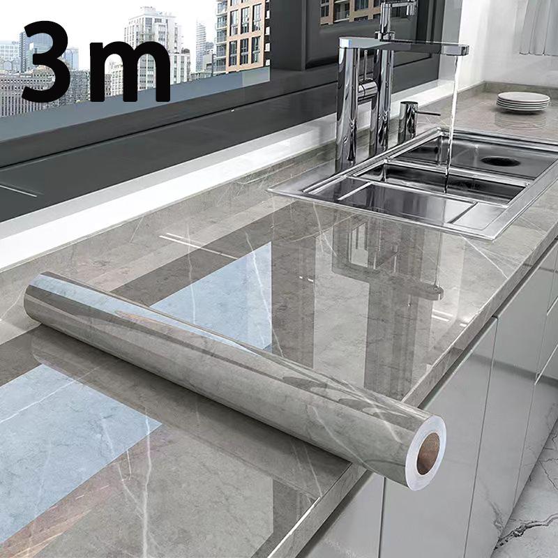 Обои для декора кухни и гостиной, водостойкие и маслостойкие, ширина 0,4 м, ПВХ-наклейка