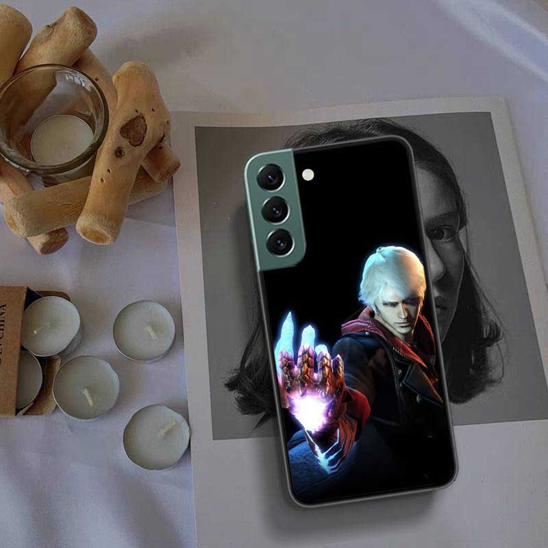 Чехол для телефона D-Devil May Cry DMC для Samsung A15 A25 A35 A55 Galaxy A12 A22 A32 A52 A72 A54 A34 A24 A14 A53 A33 A23 A13 A73 A42 5G