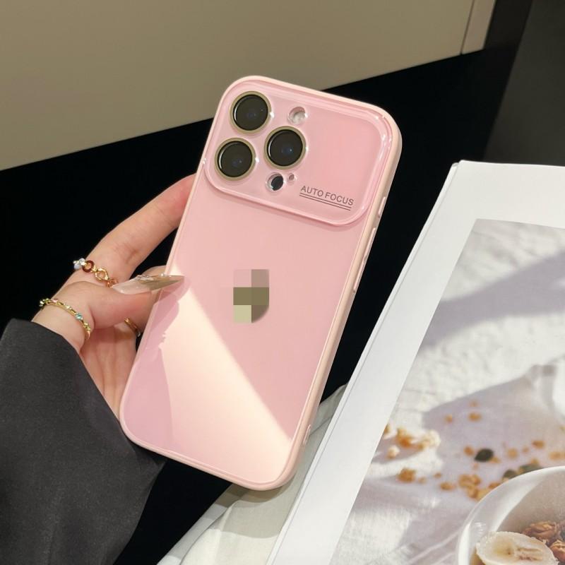 Ice Feel Macaron Camera Window Phone Case IPhone 15 14 16 17 18 Pro Max